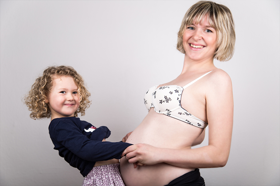 Babybauch Fotoshooting BK Fotografie